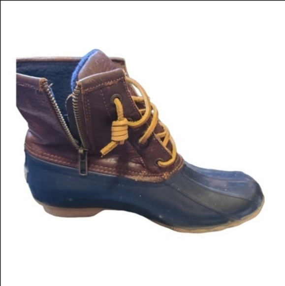 🧧Great Sperry Top Sider Saltwater Duck Boots/copy - Picture 7 of 13